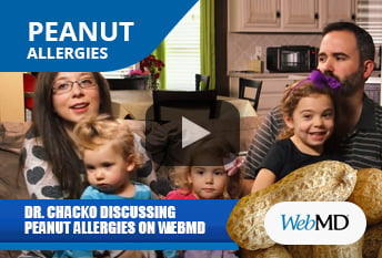 Peanut Allergy Video - Dr. Thomas Chacko Featured on WebMD