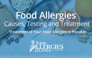 Causes, Testing & Treatment for Food Allergies Infographic | Food Allergies Atlanta