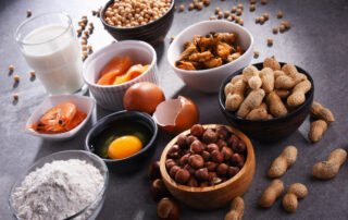 Common food allergens affecting Atlanta patients.