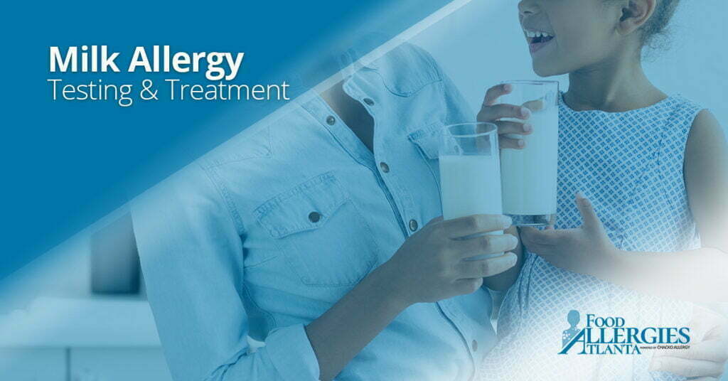 Milk Allergy Treatment Options Food Allergies Atlanta