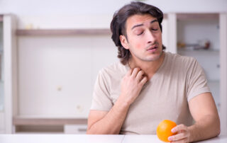 Oral allergy syndrome in Atlanta.